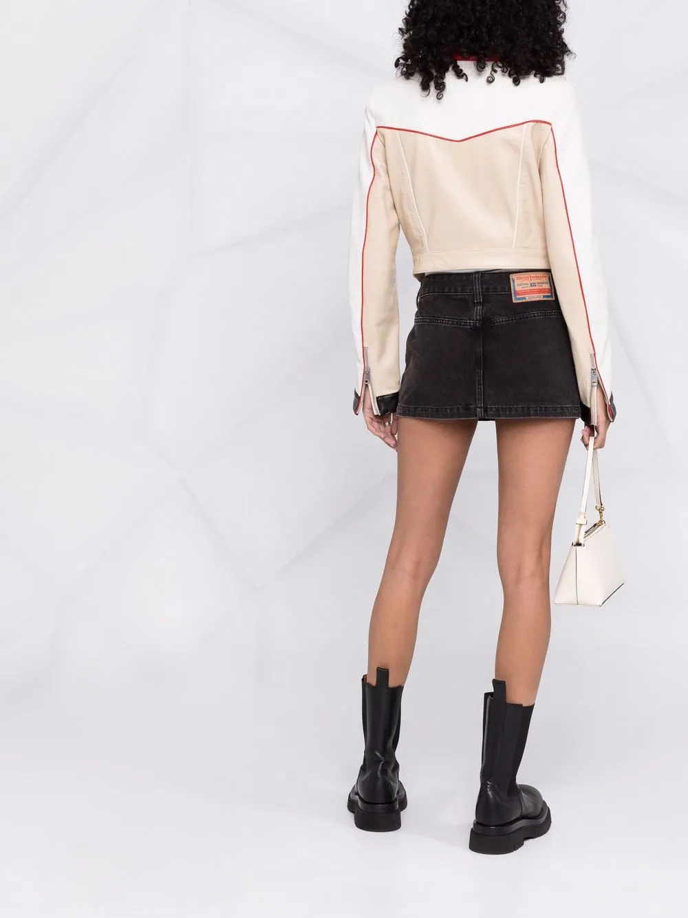 фото Diesel куртка в стиле колор-блок