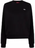 Diesel F-Reggy-Doval-Pj logo-appliqué sweatshirt - Black