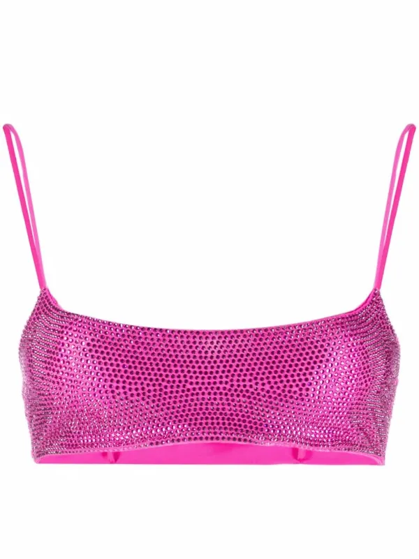Pink sequin bra Clearance
