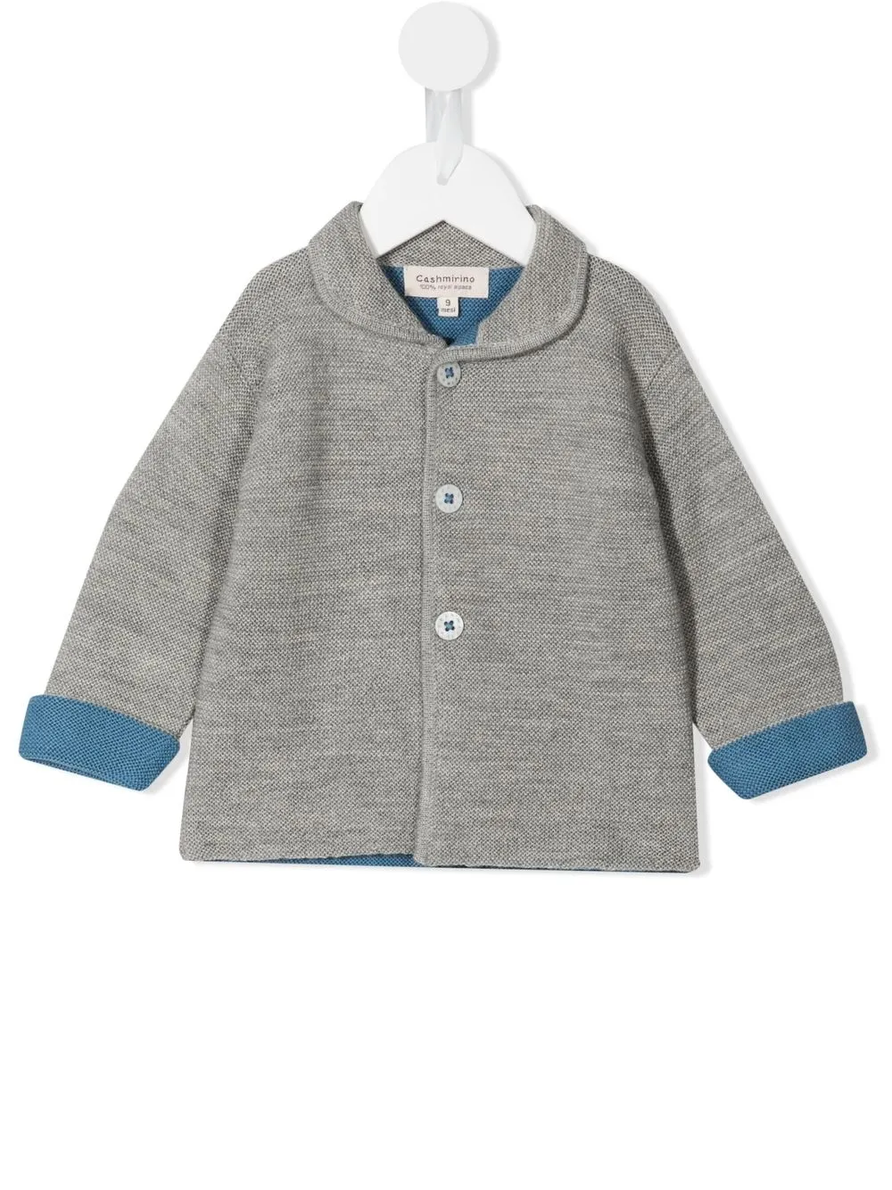 

Cashmirino button-up alpaca cardigan - Grey