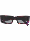 Prada Eyewear tortoiseshell-effect sunglasses - Orange