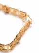 Versace Greca square hoop earrings