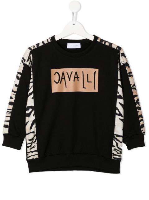 animal-logo print sweatshirt