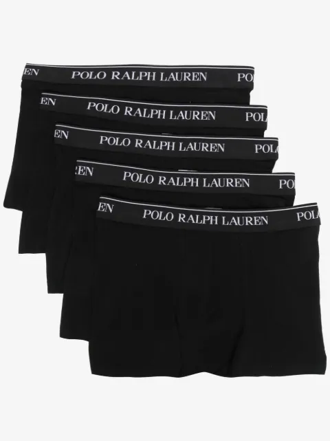 Polo Ralph Lauren logo-waist boxers (set of five)