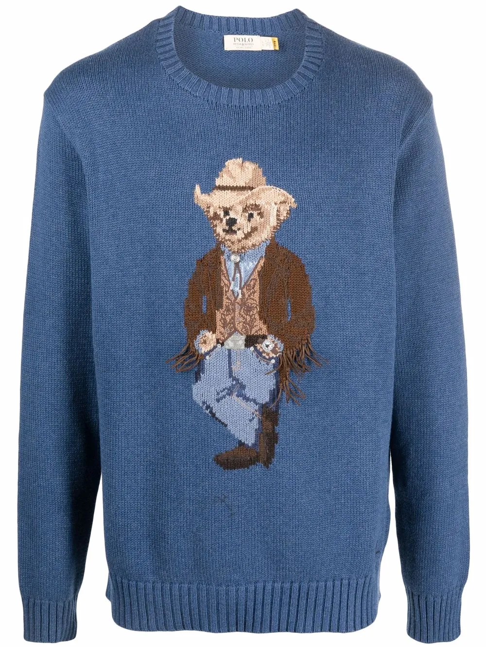 

Polo Ralph Lauren Polo Bear cotton jumper - Blue