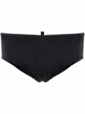 DSQUARED2 logo-print swimming trunks - Black