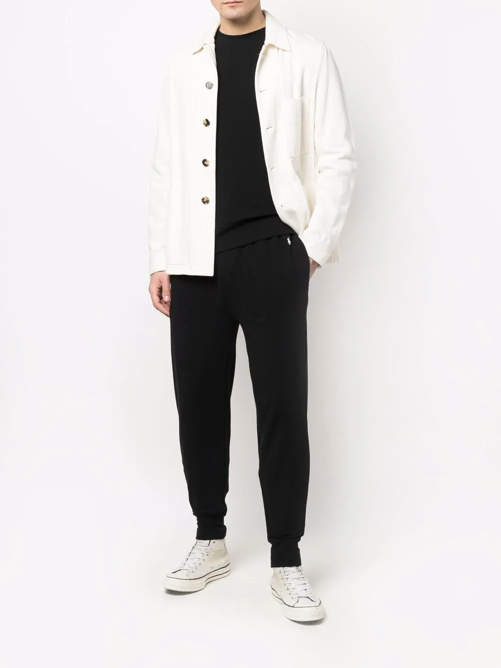 Polo Ralph Lauren Trainingsbroek met logo taille Zwart