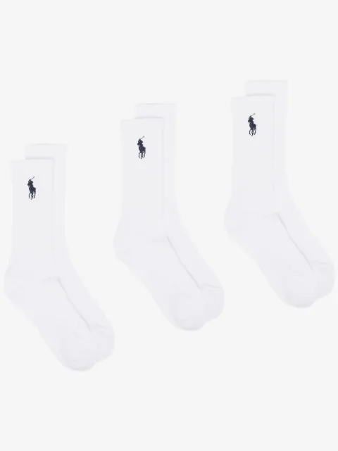 Polo Ralph Lauren polo pony ribbed-knit socks