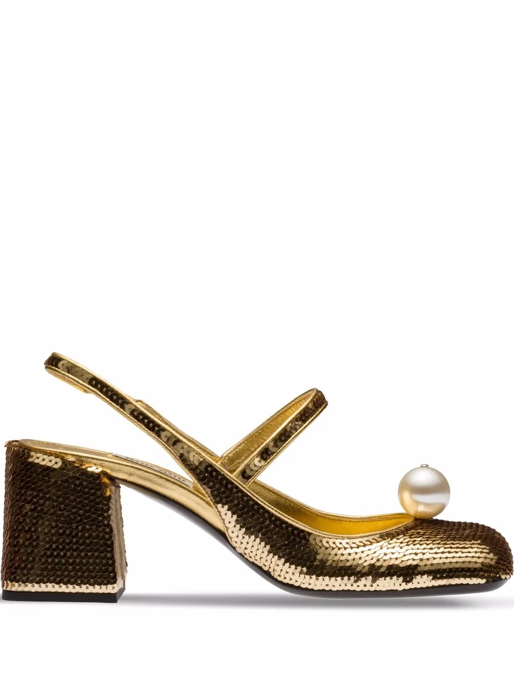 miu miu sequin slingback pumps