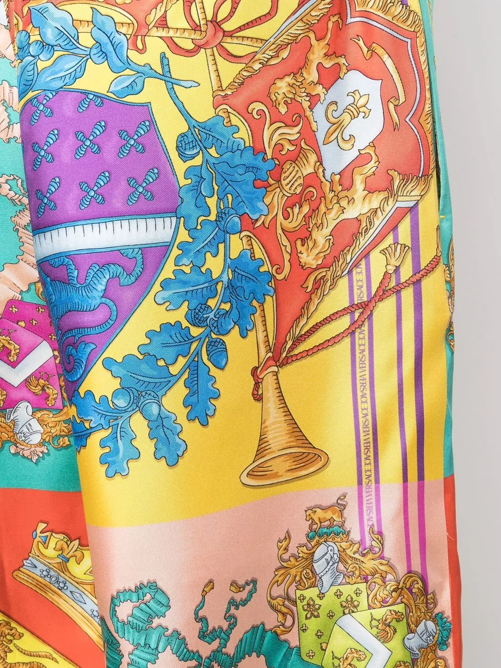 Versace Royalty Silk Shorts - Farfetch