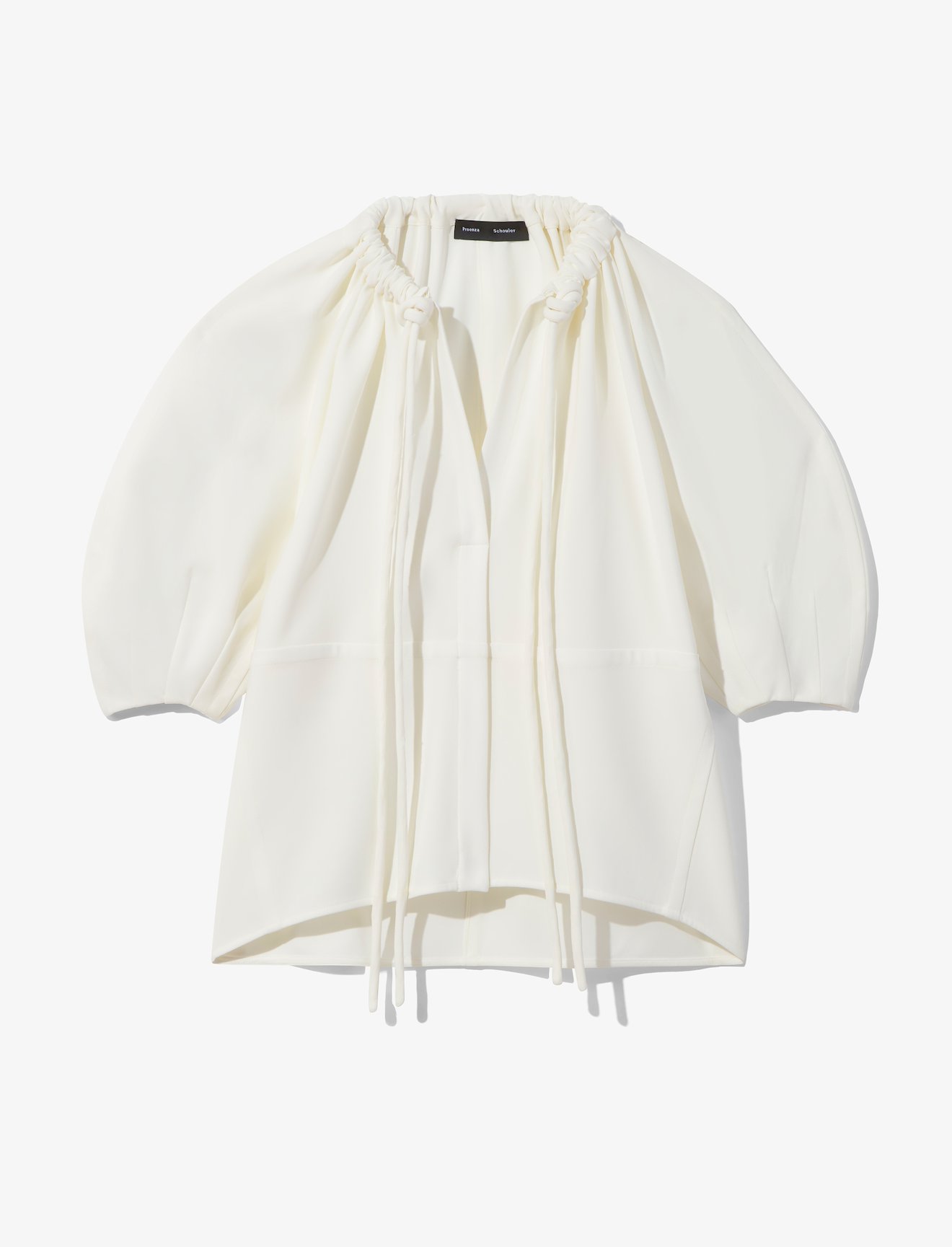 Matte Crepe V-Neck Top #5