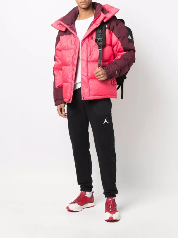 2 tone puffer jacket