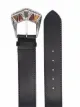 ETRO engraved leather belt