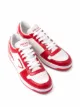 Prada triangle logo-patch low-top sneakers