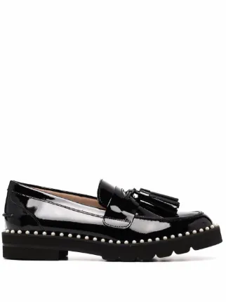 Stuart weitzman tassel store loafer