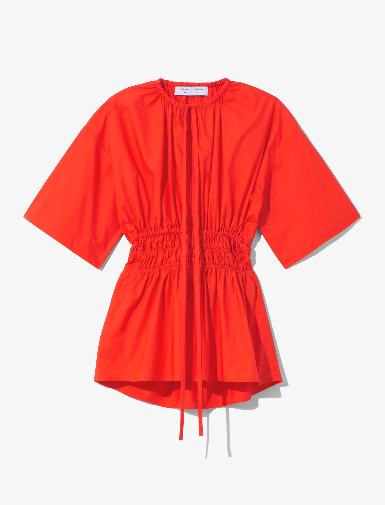 Poplin Drawstring Blouse #5