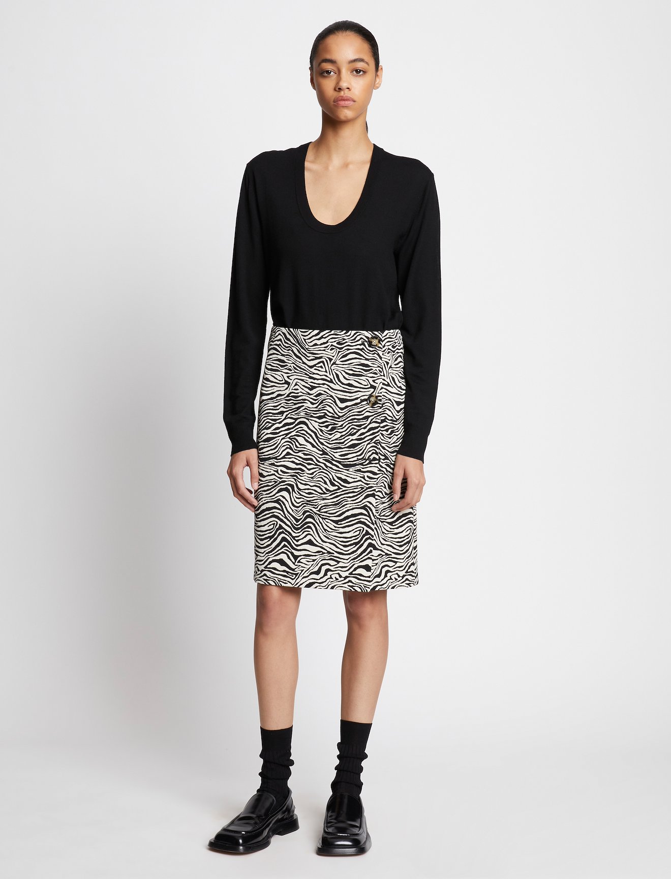 Eco Superfine Merino Scoop Neck Sweater #1