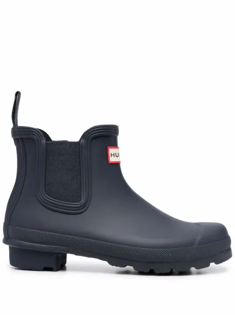 Hunter logo-patch Chelsea Boots