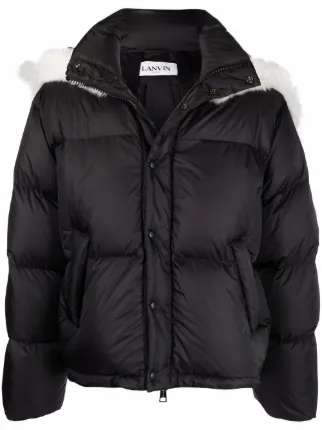 Lanvin on sale shearling jacket