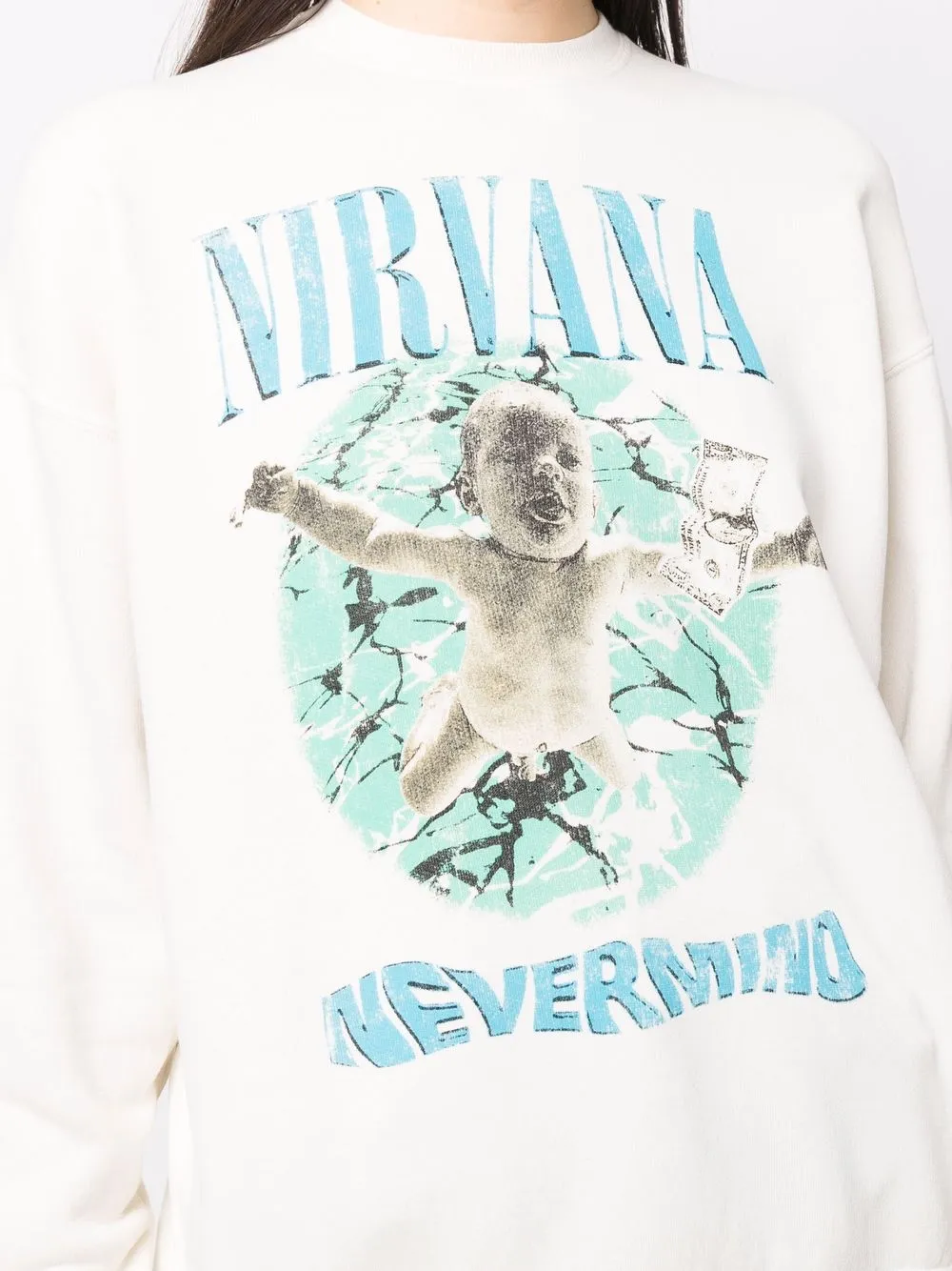 фото R13 толстовка nirvana с графичным принтом