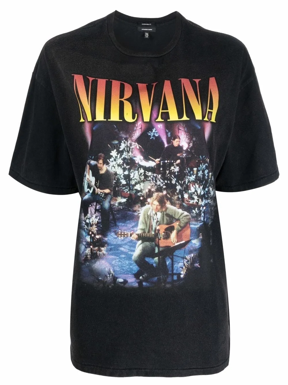 Nirvana-print short-sleeved T-shirt 