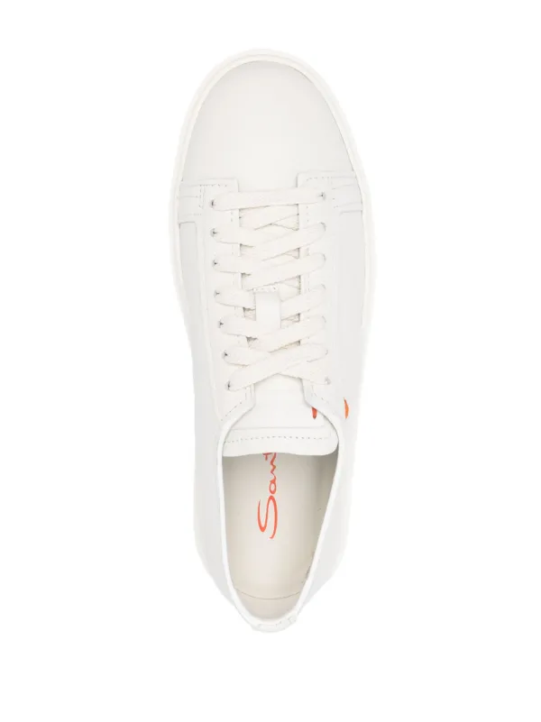 Santoni レースアップ レザースニーカー 通販 - FARFETCH