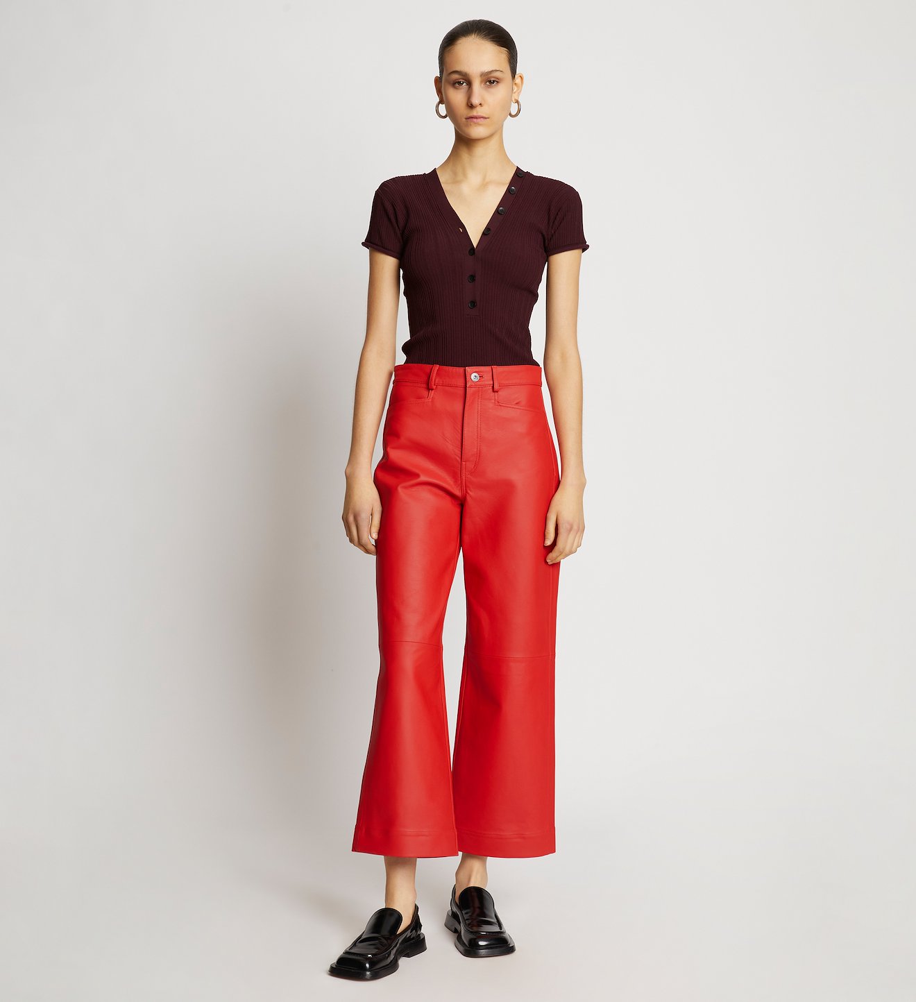 Leather Culottes