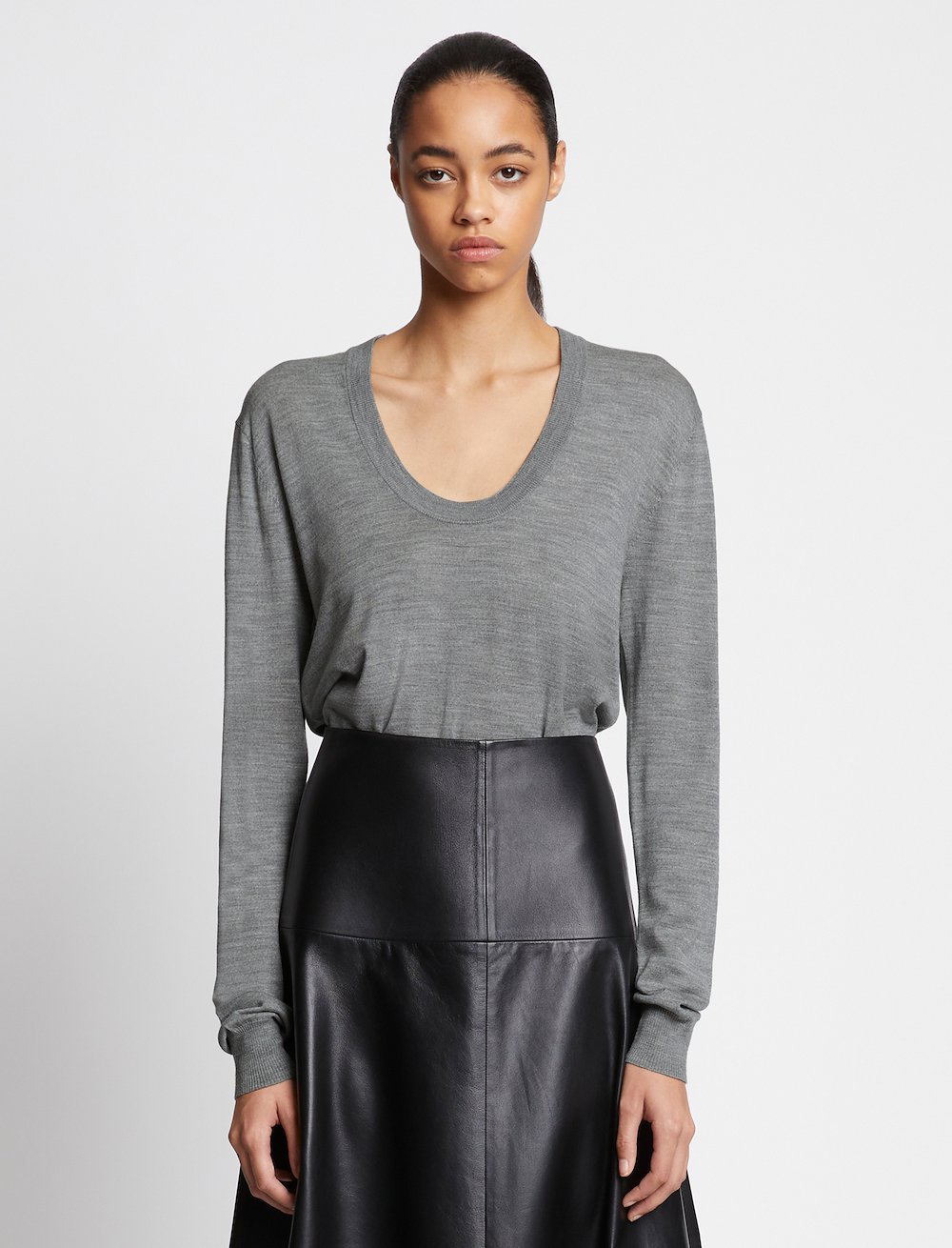 Eco Superfine Merino Scoop Neck Sweater