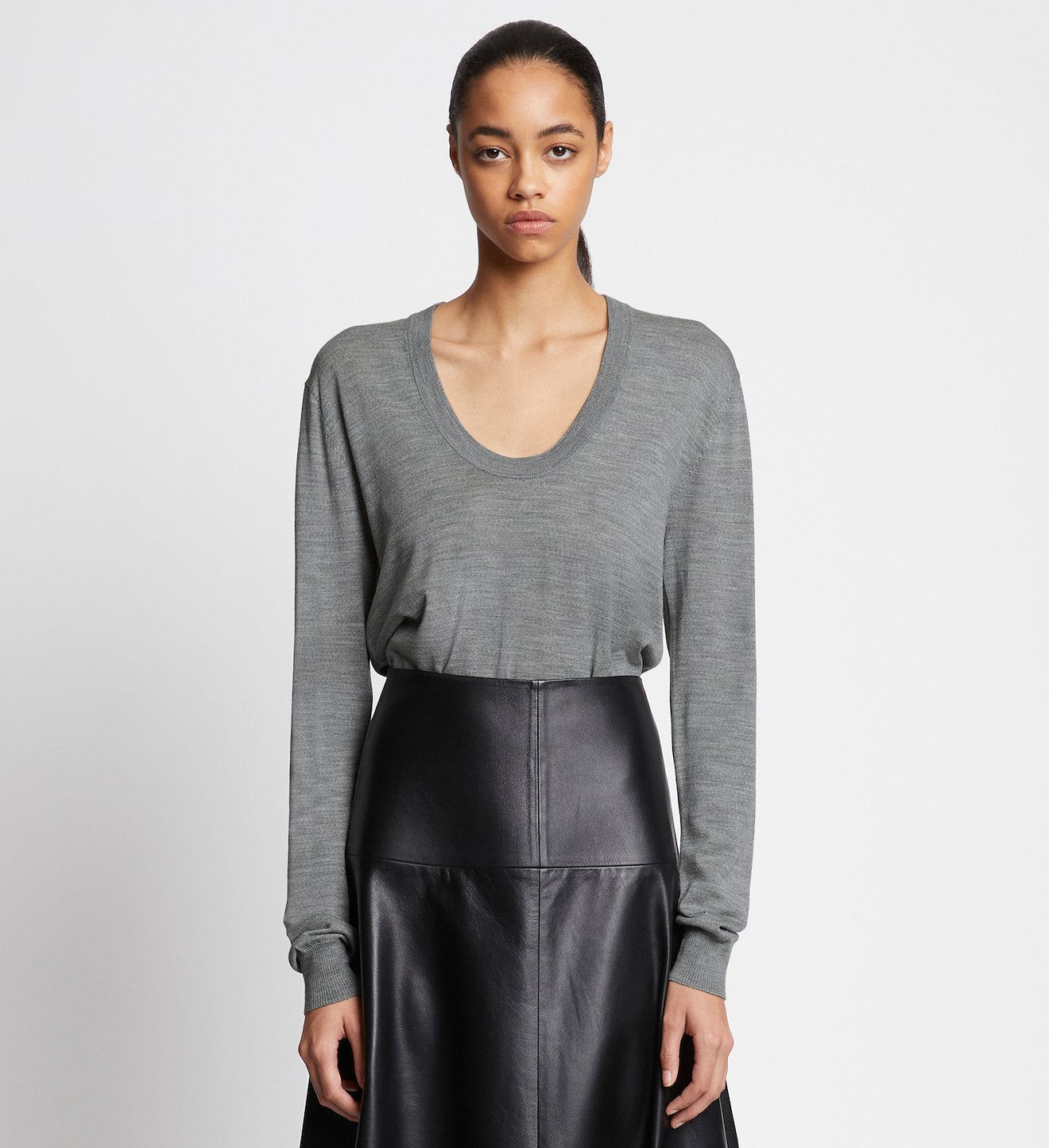 Eco Superfine Merino Scoop Neck Sweater
