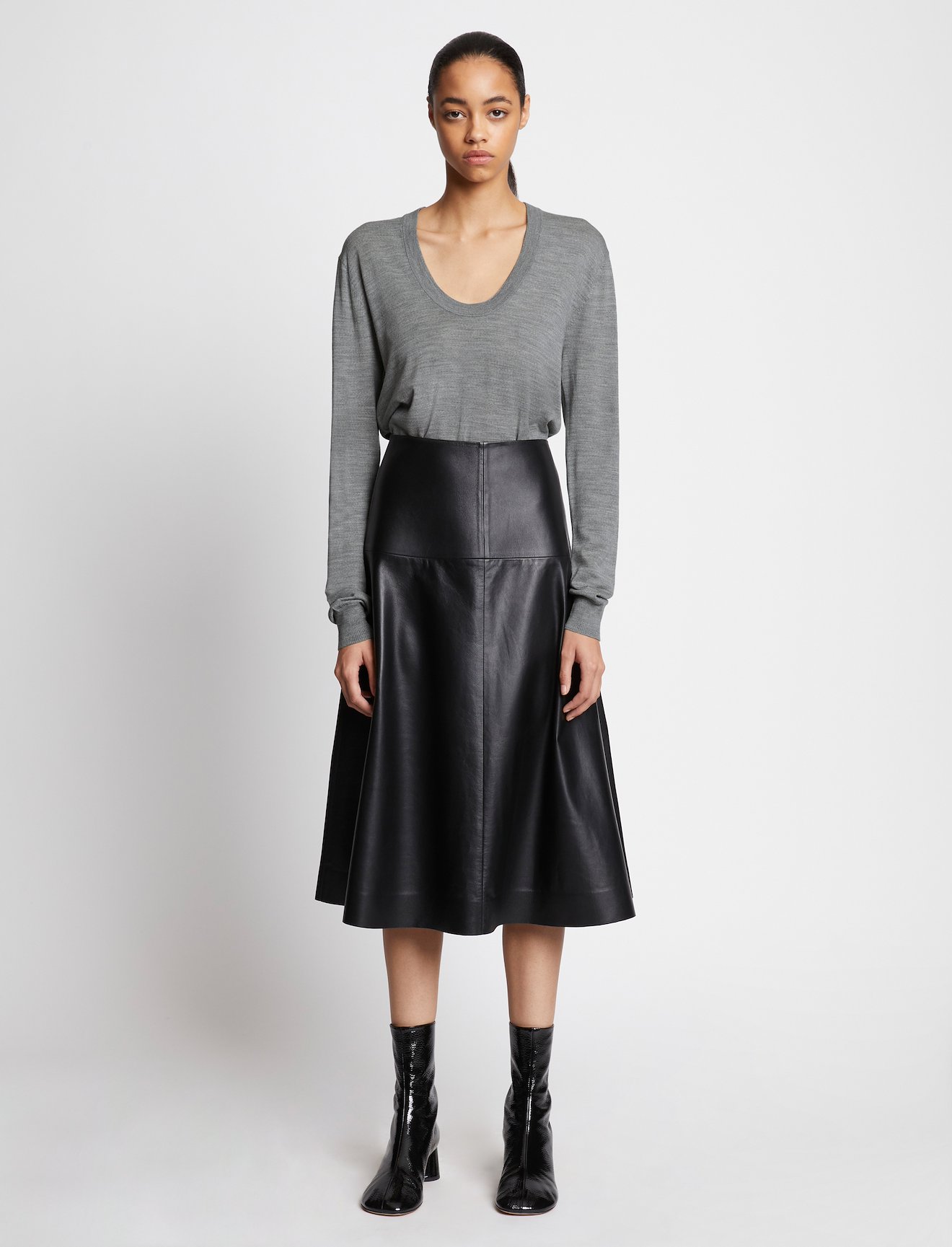 Eco Superfine Merino Scoop Neck Sweater #1