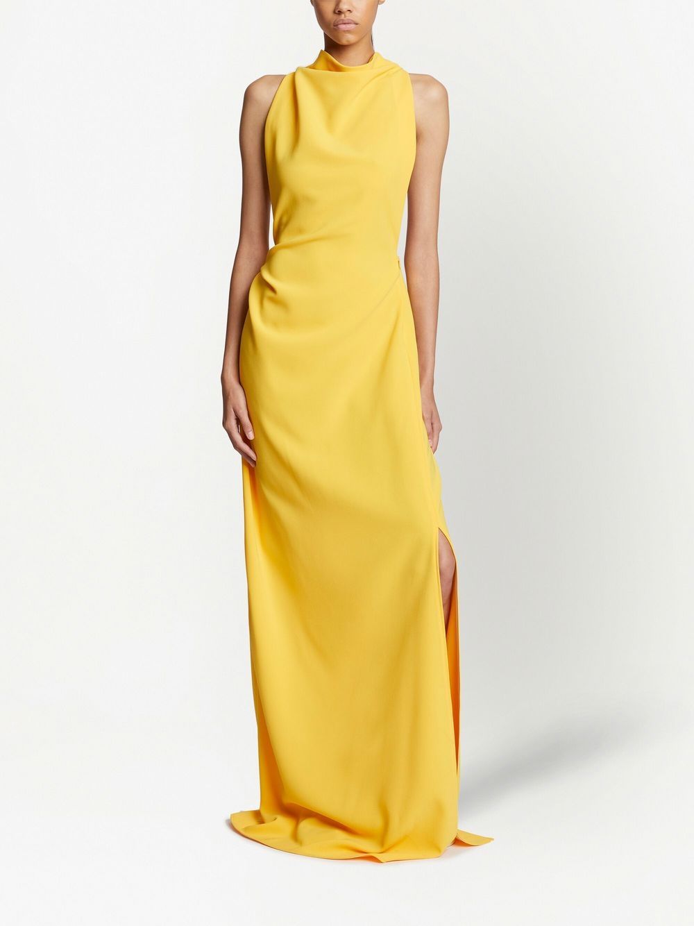 Proenza Schouler high-neck open-back Maxi Dress - Farfetch