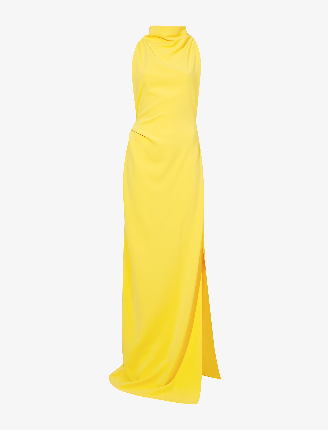 Matte Crepe Backless Dress #4