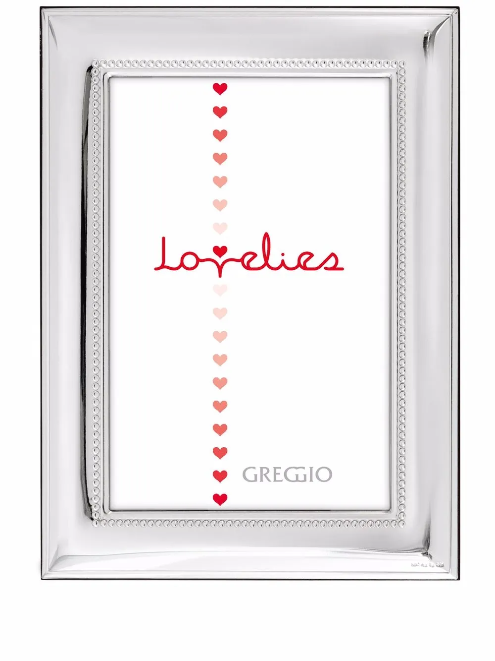 

Greggio Lovelies rectangular photo frame - Silver