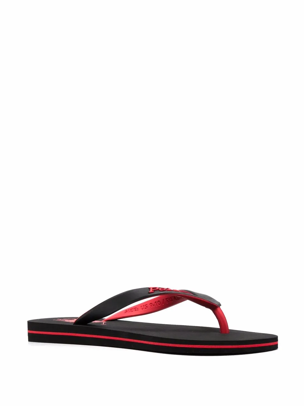Polo Ralph Lauren logo-patch flip flops | Image 2