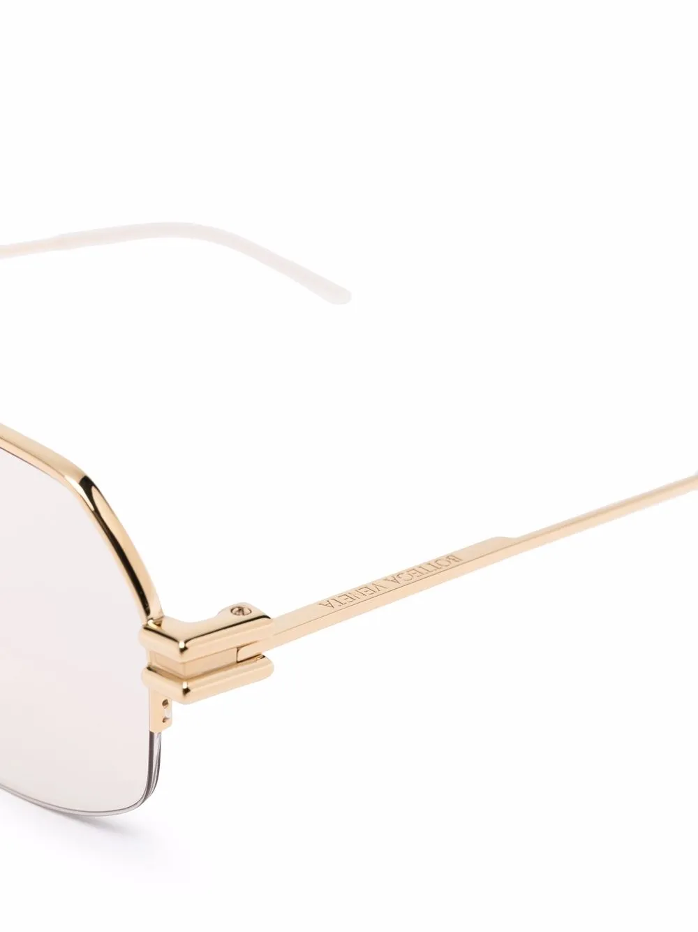 фото Bottega veneta солнцезащитные очки-авиаторы