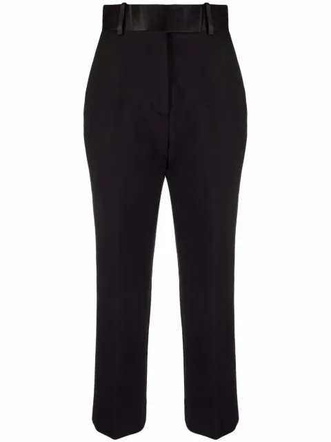 KHAITE pantalones capri rectos