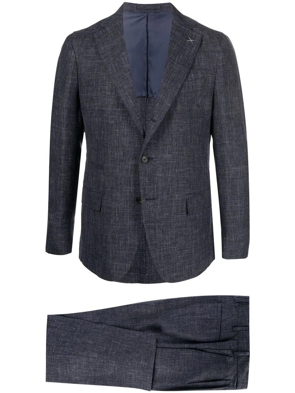 

Eleventy single-breasted wool suit - Blue