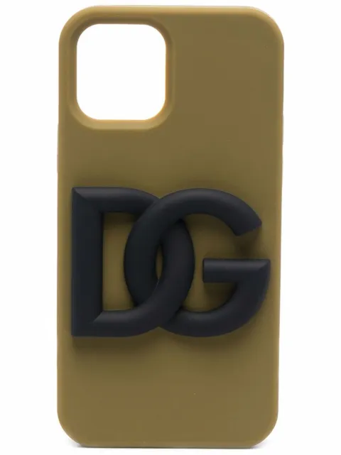 Dolce & Gabbana Capa para iPhone 12 Pro com logo