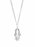 Capsule Eleven Capsule-pearl-pendant - Silver