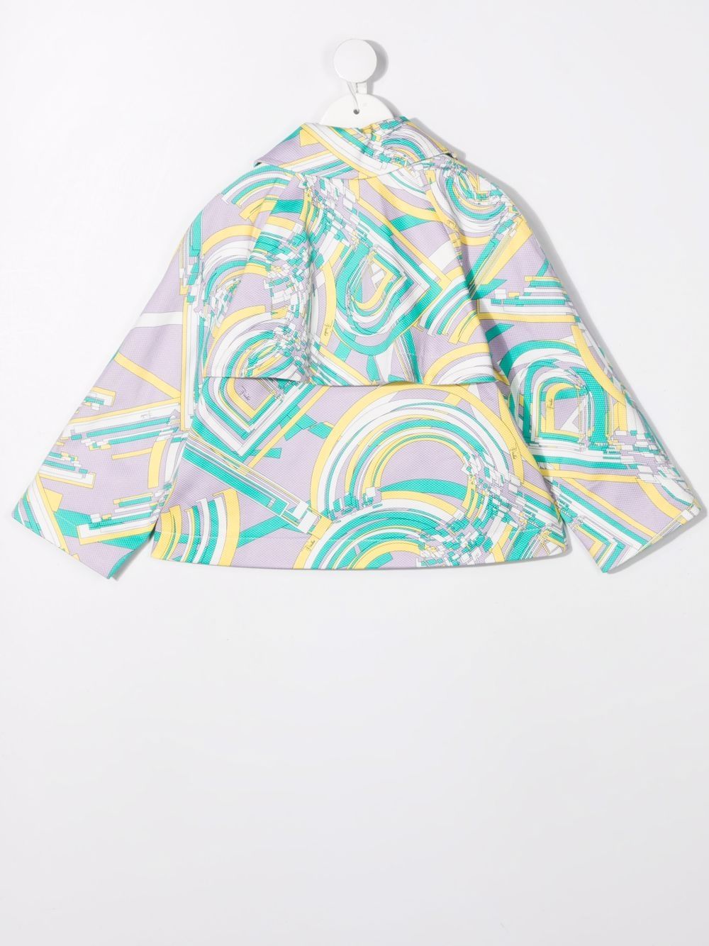 PUCCI Junior Shirt met print - Geel