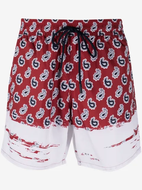 ETRO short de bain à imprimé cachemire