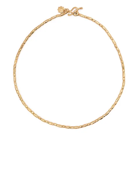 DOWER AND HALL rice nomad gold-vermeil necklace