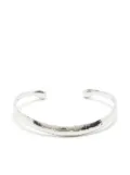 DOWER AND HALL Curved Nomad sterling-silver bangle