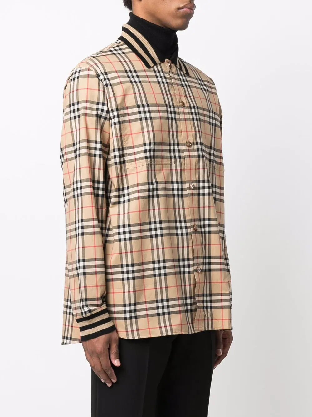 фото Burberry рубашка vintage check