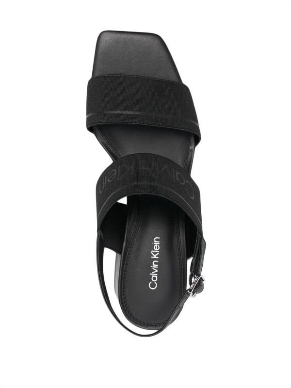 calvin klein slingback sandals