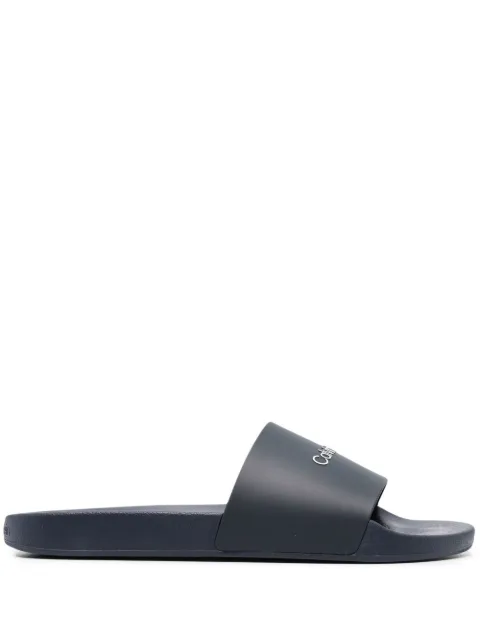Calvin Klein flip flops con logo estampado
