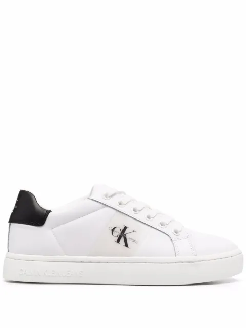 calvin klein logo印花侧饰板鞋