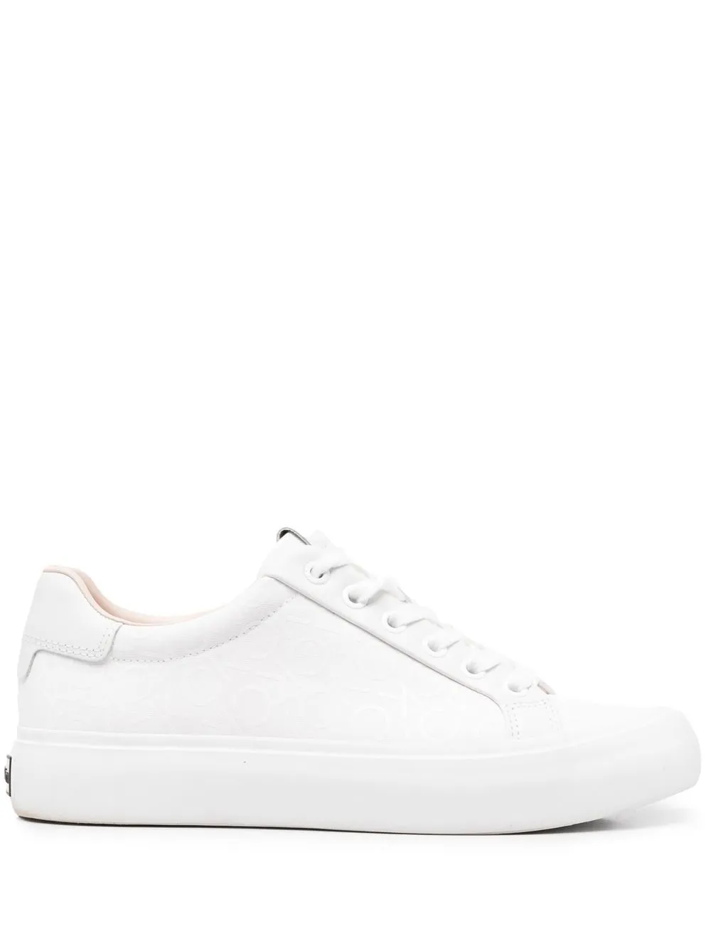 

Calvin Klein tenis bajos Vulc - Blanco