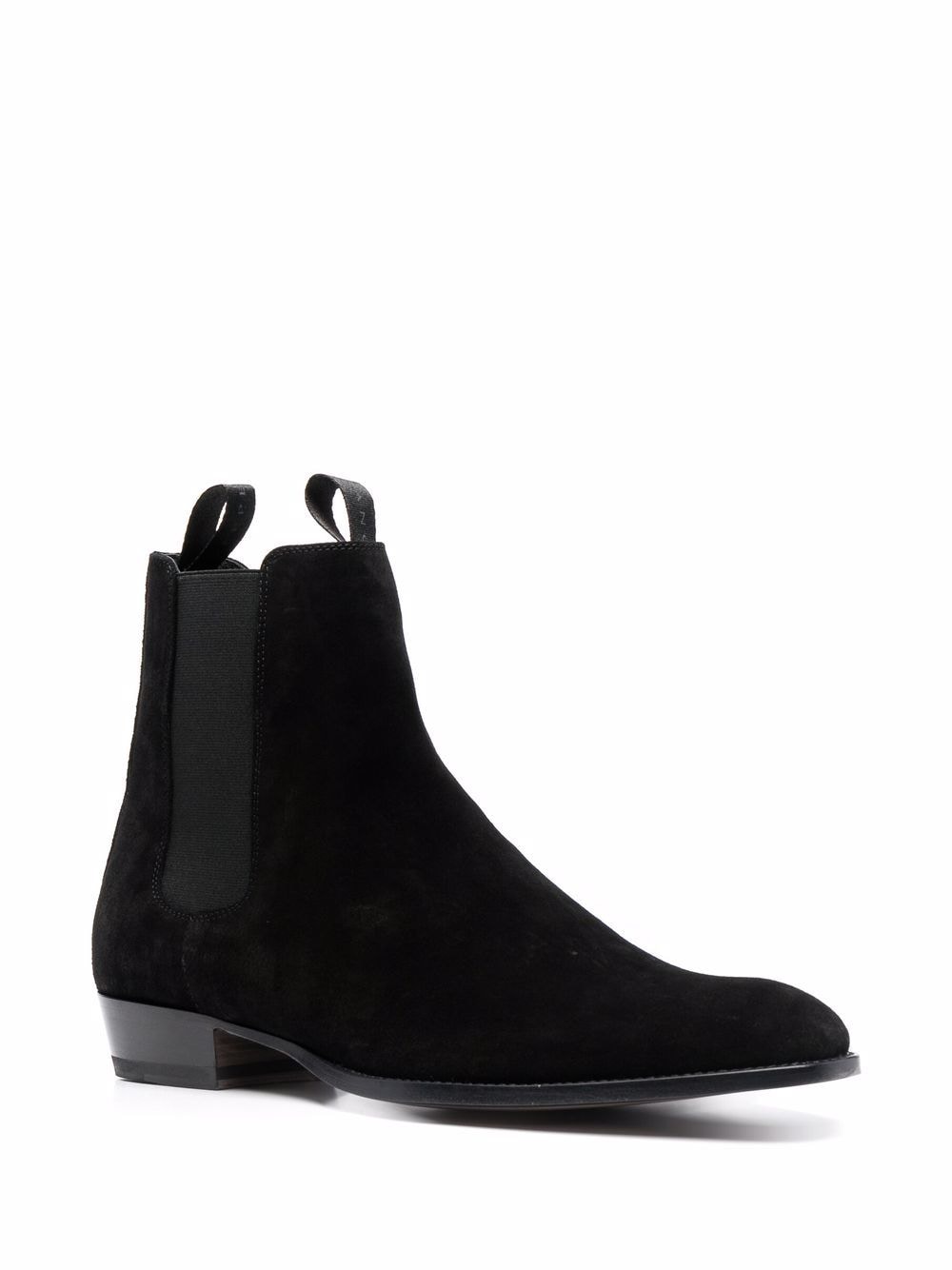 Shop Giuseppe Zanotti Almond-toe Ankle Boots In Black