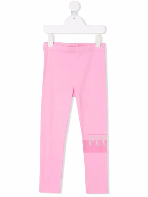 Shop Emilio Pucci Junior logo-print 